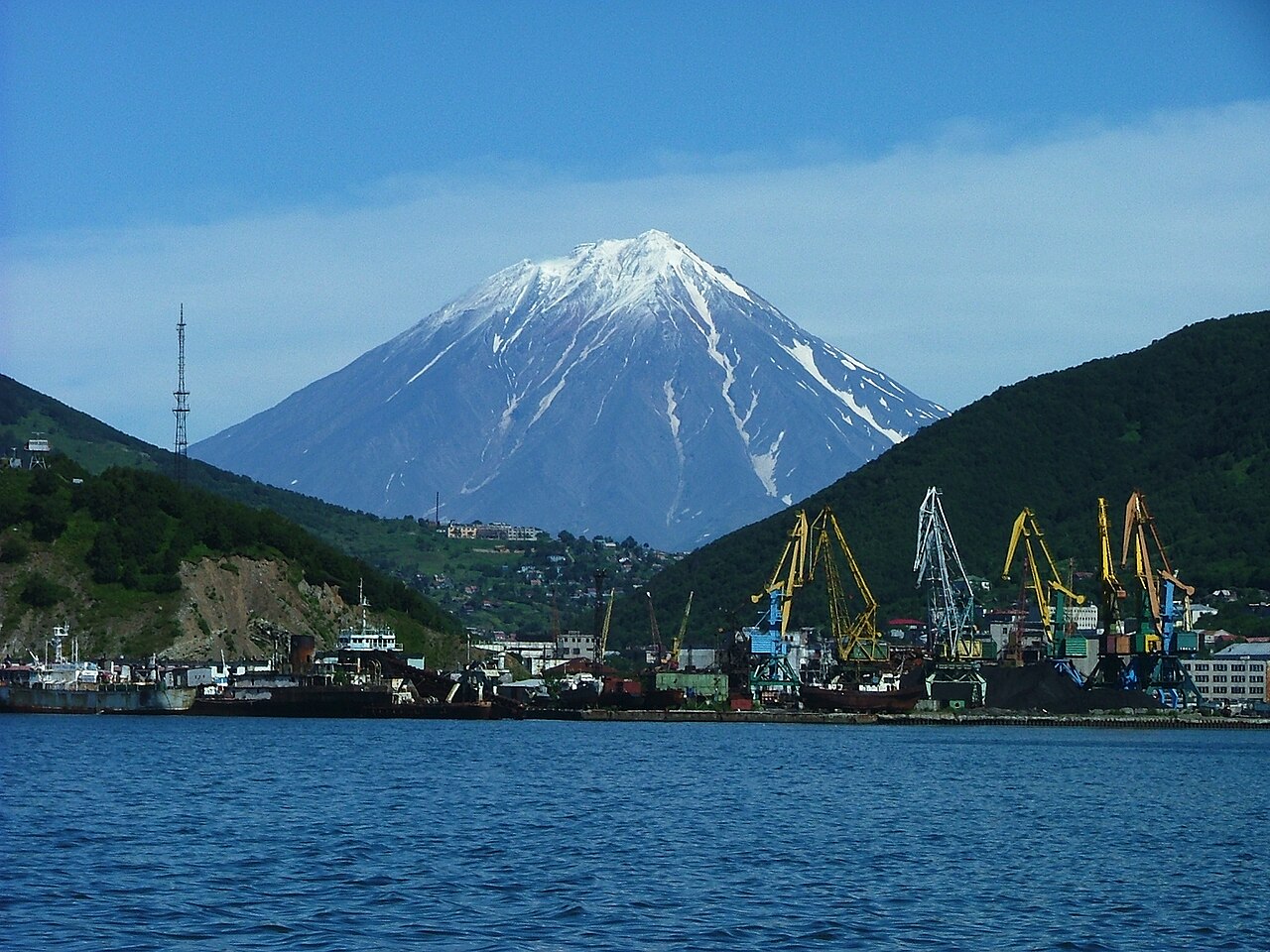 カムチャツカの火山群