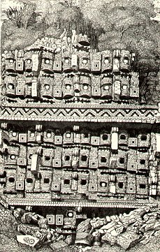 古代都市ウシュマル