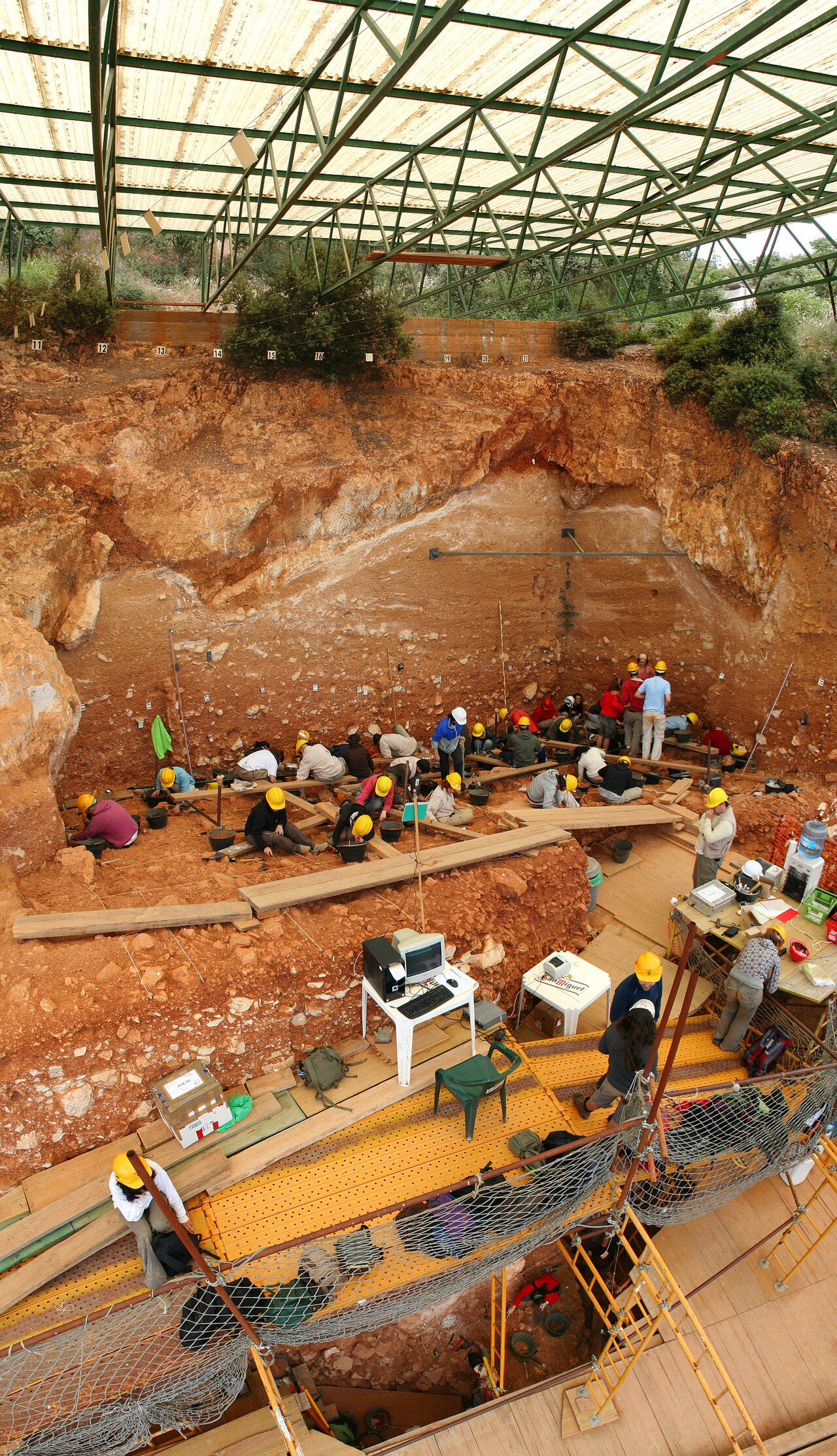 アタプエルカの考古遺跡